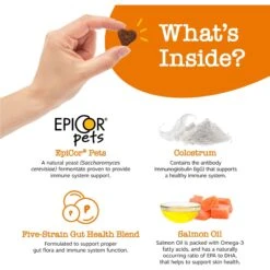 Zesty Paws Allergy & Immune Bites Peanut Butter Flavored Soft Chews Allergies, Immune, & Gut Support Supplement For Dogs -Zesty Paws 147751 PT3. AC SS1800 V1700859378