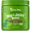 Zesty Paws Hemp Elements Mobility Bites Chicken Flavored Soft Chews Glucosamine Hip & Joint Supplement For Dogs