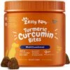 Zesty Paws Turmeric Curcumin Bites Bacon Flavored Soft Chews Multivitamin For Dogs