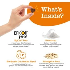 Zesty Paws Allergy & Immune Bites Salmon Flavored Soft Chews Allergies, Immune, & Gut Support Supplement For Dogs -Zesty Paws 193014 PT3. AC SS1800 V1700859377