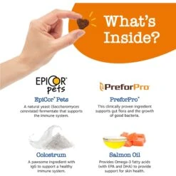 Zesty Paws Advanced Allergy & Immune Bites Salmon Flavored Soft Chews Allergies, Immune, & Skin Support Supplement For Senior Dogs -Zesty Paws 224444 PT3. AC SS1800 V1699634594