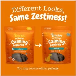 Zesty Paws Lil' Zesties Calming Squares Chicken Flavored Soft Chews Supplement For Dogs -Zesty Paws 249404 PT2. AC SS1800 V1696451641