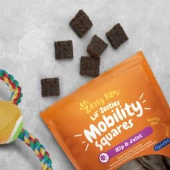 Zesty Paws Lil' Zesties Mobility Squares Chicken Flavored Soft Chews Glucosamine Hip & Joint Supplement For Dogs -Zesty Paws 249406 PT5. AC SS1800 V1696955115