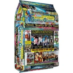 Gentle Giants Natural Non-GMO Dog & Puppy Chicken Dry Dog Food & Zesty Paws Wild Alaskan Salmon Oil Liquid Skin & Coat Supplement For Dogs & Cats -Zesty Paws 293128 PT5. AC SS1800 V1672757063