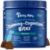 Zesty Paws Senior Advanced Calming + Cognition Bites Chicken Flavor Soft Chews Composure Supplement For Dogs