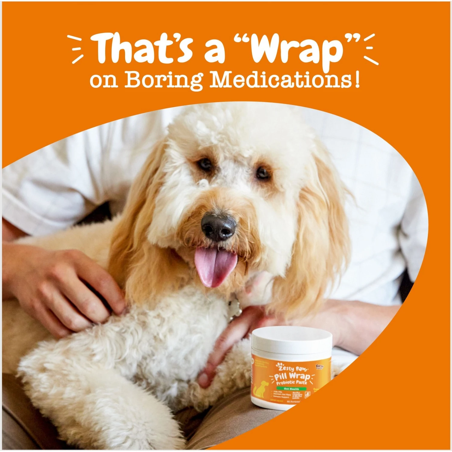 Zesty Paws Pill Wrap Probiotic Paste Bacon Flavored Digestive Supplement For Dogs 4 Zesty Paws Pill Wrap Probiotic Paste Bacon Flavored Digestive Supplement For Dogs - Image 4