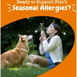 Zesty Paws Aller-Immune Mini Bites Lamb Flavored Soft Chew Allergy & Immune Supplement For Small Dogs -Zesty Paws 346010 PT3. AC SS1800 V1698787441