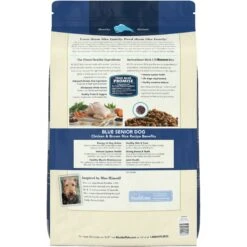 Zesty Paws Advanced Mobility Bites Chicken Flavored Soft Chews Glucosamine Hip & Joint Supplement For Senior Dogs & Blue Buffalo Life Protection Formula Senior Chicken & Brown Rice Recipe Dry Dog Food -Zesty Paws 365440 PT2. AC SS1800 V1703799076