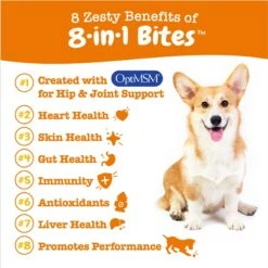 Purina Pro Plan Veterinary Diets FortiFlora Powder Digestive Supplement For Dogs & Zesty Paws Multivitamin 8-in-1 Bites Chicken Flavored Soft Chews Supplement For Dogs -Zesty Paws 365492 PT4. AC SS1800 V1701963761