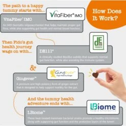 Zesty Paws Vet Strength Pre, Post, & Probiotic Soft Chews Gut Flora & Digestive Supplement For Dogs -Zesty Paws 373282 PT2. AC SS1800 V1699634592