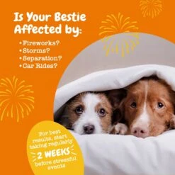 Zesty Paws Puppy Calming Bites Behavior Turkey Flavor Soft Chews Supplement For Dogs -Zesty Paws 537006 PT2. AC SS1800 V1699024047