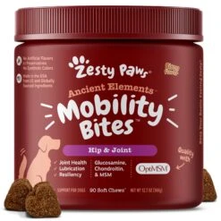 Ancient Elements™ Mobility Bites™ For Dogs - Hip & Joint Support With OptiMSM®, Functional Dog Supplement