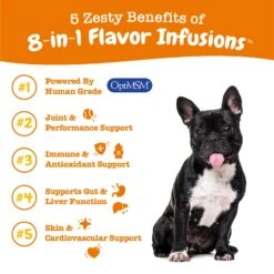 8-in-1 Flavor Infusions, Joint, Gut, Skin, Heart & More For Dogs -Zesty Paws API 2.0 Multi8 in 1 Infusion 05
