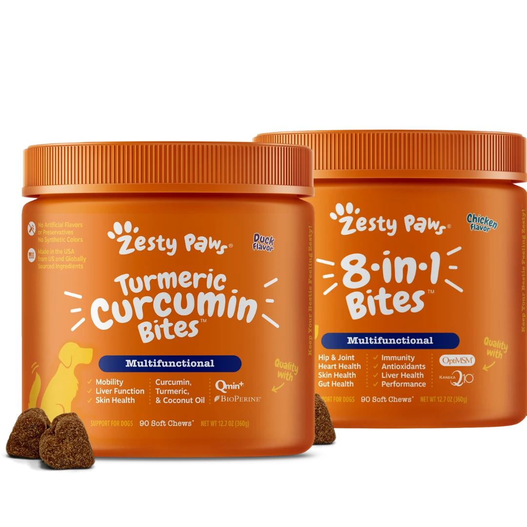 Multifunctional Bites + Turmeric Bites For Dogs 1 Multifunctional Bites + Turmeric Bites For Dogs