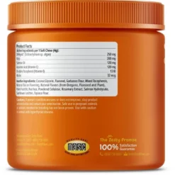 Zesty Paws Salmon Supplement Bites - Bacon - 90ct