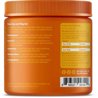 Zesty Paws Calming Supplement Bites - Turkey - 90ct 2 Zesty Paws Calming Supplement Bites - Turkey - 90ct - Image 2